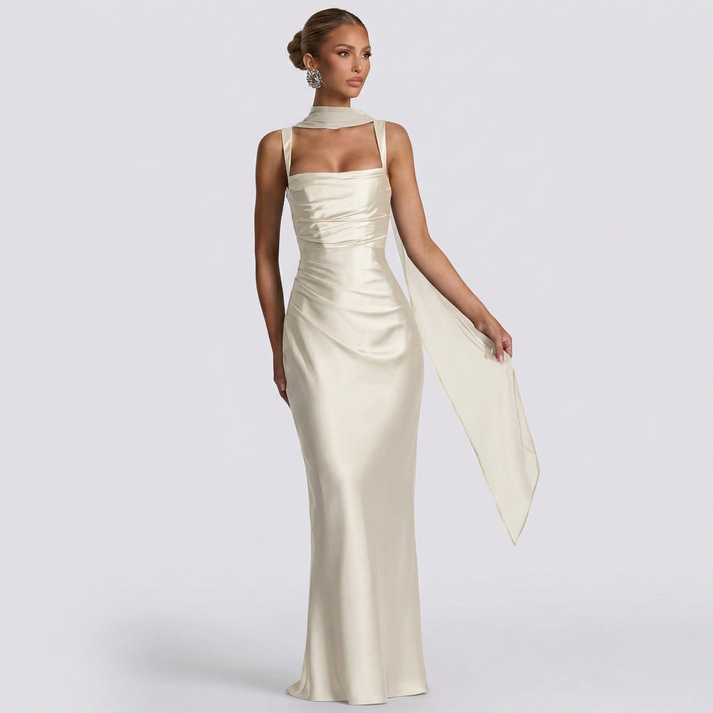 Luana - Elegant Maxi Dress