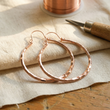 Glint Copper Earrings