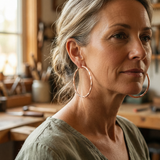 Glint Copper Earrings
