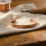 Crater Copper Bracelet