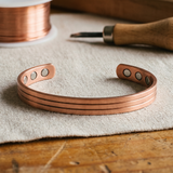 Furrow Copper Bracelet