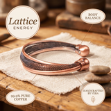 Lattice Copper Bracelet