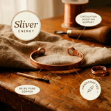 Silver Copper Bracelet