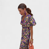 Lily - Tropical Fire Dress