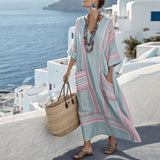 Elegant Mary - Long Strand Dress for a Stylish Summer Look
